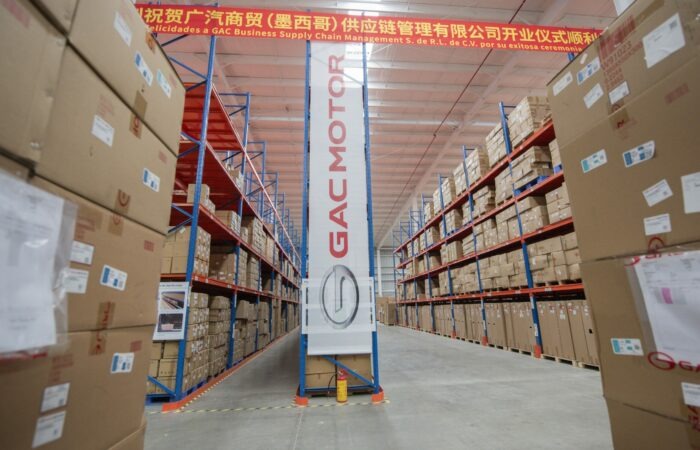 Centro de distribución de autopartes GAC México